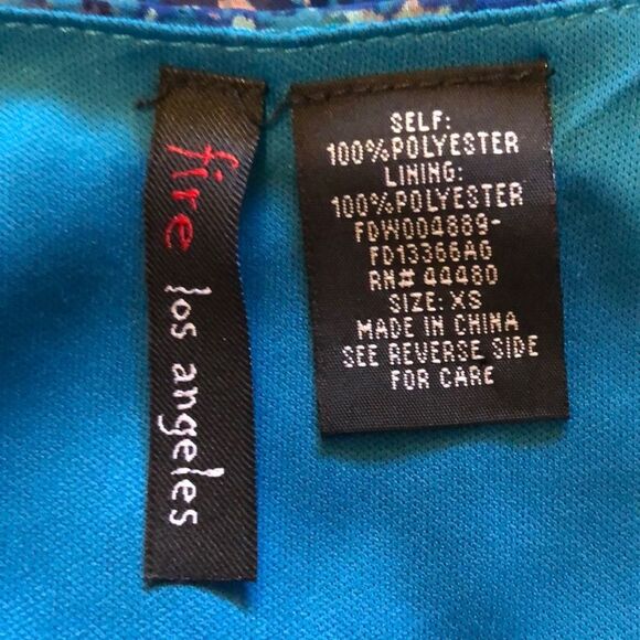 Fire Los Angeles Floral Maxi Dress High Sl… - Picture 8 of 10